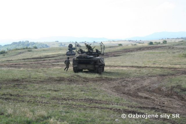 Cvičenie na Lešti pokračuje....