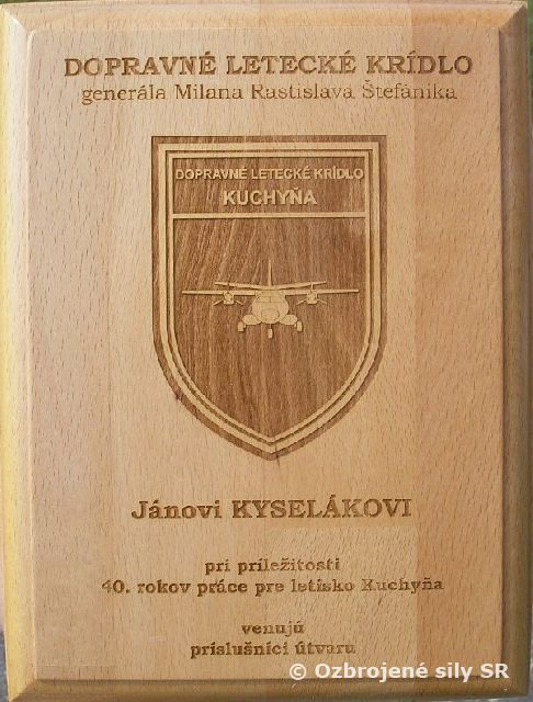 40 rokov na jednom útvare