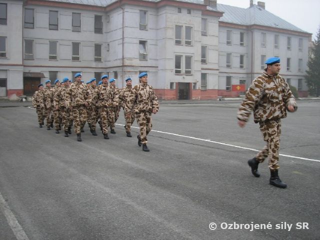 Odchod jednotky UNDOF