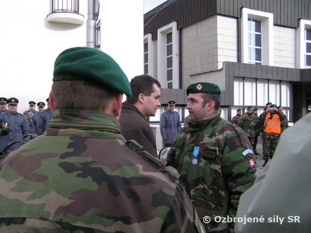 IX. rotácia KFOR  a II.rotácia ALTHEA doma.