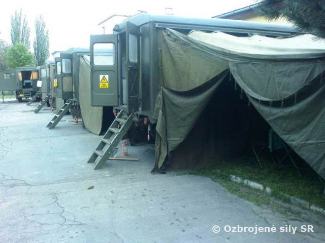 Zriadenie mobilného krízového miesta velenia