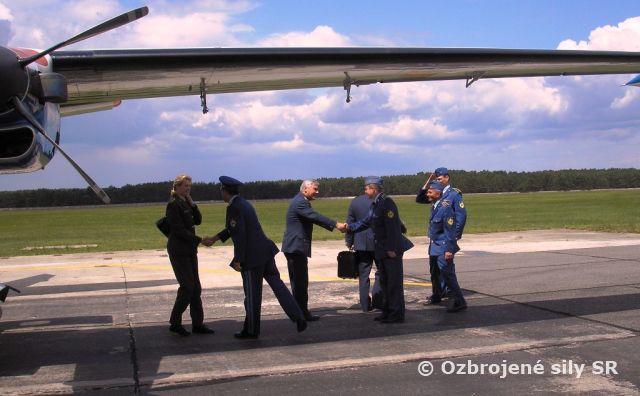 Veliteľ vzdušných síl AČR v Kuchyni