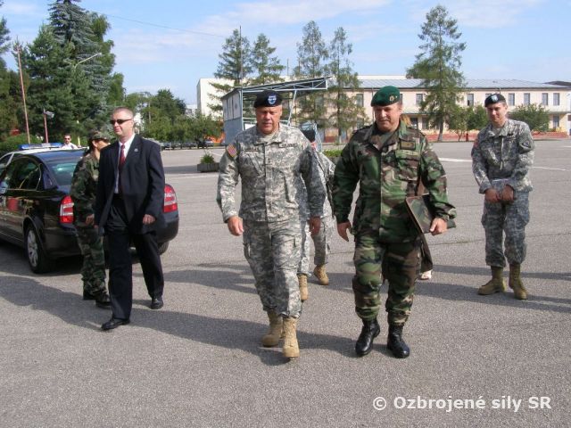 Slovensko navštívil veliteľ Národnej gardy štátu Indiana
