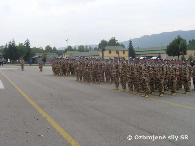 Príslušníci OS SR odchádzajú plniť úlohy do operácie UNFICYP na Cypre