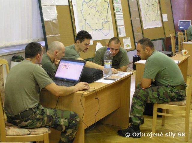 Samostatný štábny nácvik - SPOLOČNÝ CIEĽ 2010