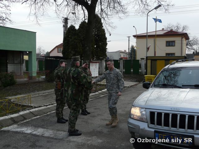 Návšteva pridelenca USA