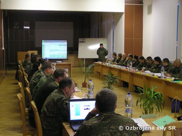 Pracovné rokovanie k príprave prvkov 11. mechanizovanej prápornej skupiny