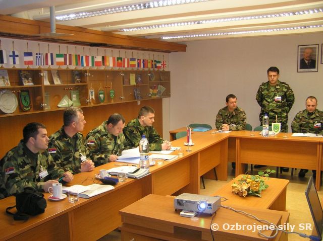 Inšpekcia Srbska u 1. mechanizovanej brigády Topoľčany