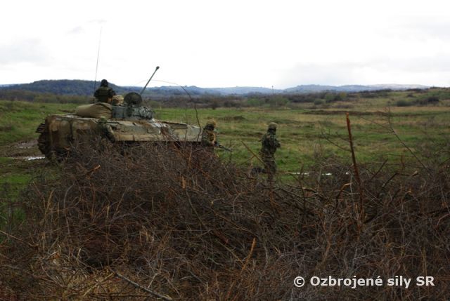 INTENZIVNÝ POĽNÝ VÝCVIK 11. mpr MARTIN