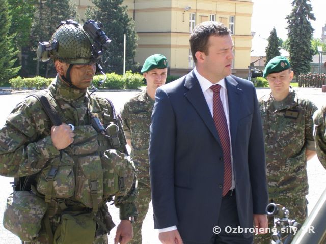 Pracovná návšteva ministra obrany SR v Martine