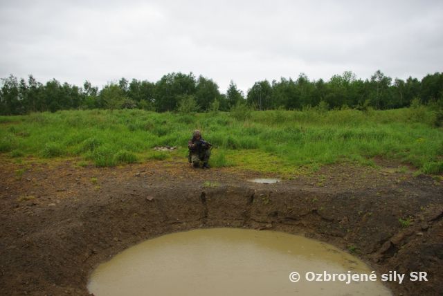 Sústredený odborný výcvik príslušníkov  5. žodtr a 6. žr vo VVP Turecký Vrch s ostrou ženijnouo muníciou