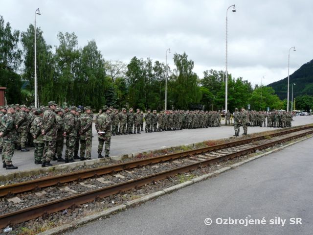 Výcvik v preprave po železnici príslušníkov  Základne mobilných KIS v Ružomberku