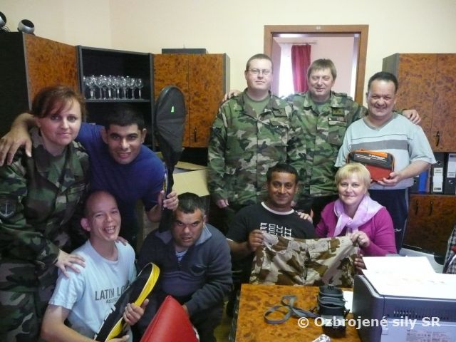 Deň detí so žpr PS v Domove sociálnych služieb Šoporňa - Štrkovec.