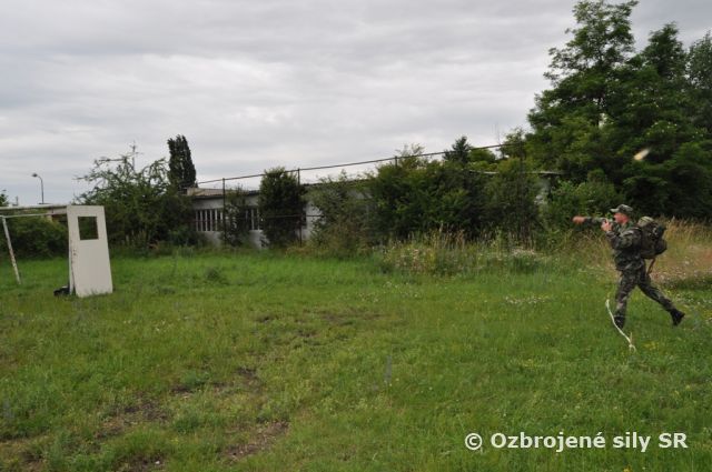 Súťaž prieskumných hliadok 1. mechanizovanej brigády