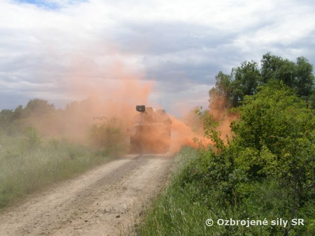 Odborno - taktická príprava 1.palebnej batérie
