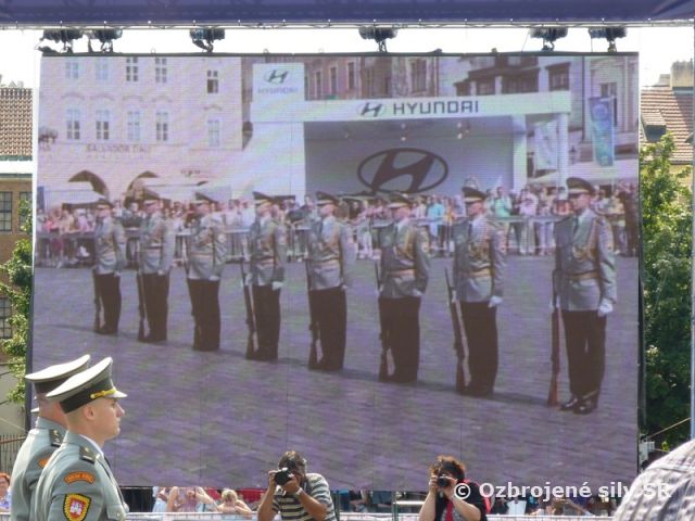 Prezentácia VePBA na Dni ozbrojených síl Armády ČR v Prahe