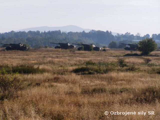 Certifikačné cvičenie 1. palebnej batérie