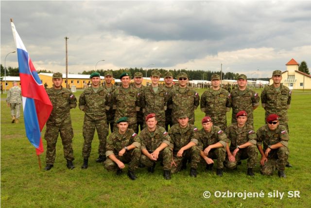 Slovenskí vojaci na cvičení v Nemecku