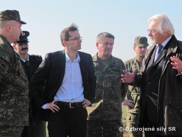 Návšteva Ministra obrany SR v posádke Trebišov