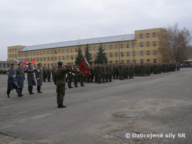 15. výročie vzniku prvého profesionálneho útvaru OS SR
