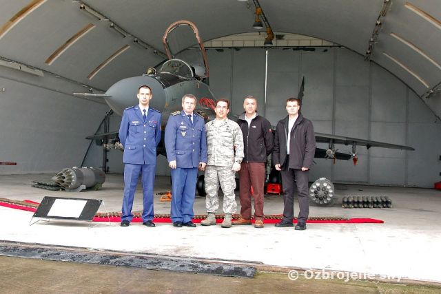 Návšteva vojenského pridelenca obrany USA v zk Sliač