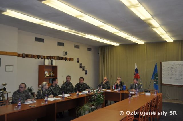 Pracovná návšteva veliteľa pozemných síl OS SR
