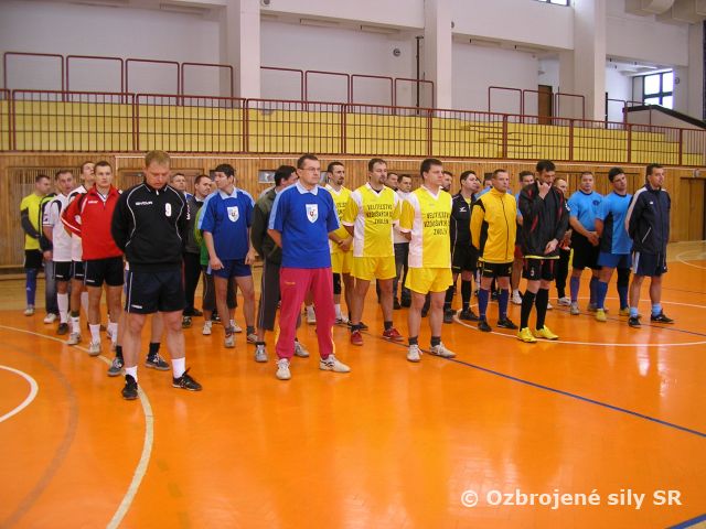 V. ročník Memoriálu pplk. ThLic. Michala ŠTANGA v halovom futbale