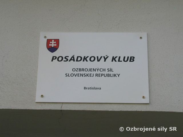 Slávnostné otvorenie Posádkového klubu Bratislava