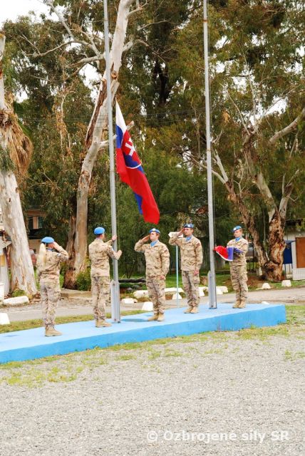 CYPRUS: Poďakovanie modrým baretom pred rotáciou