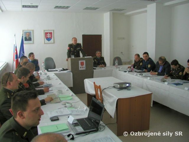 Veliteľské zhromaždenie veliteľa Veliteľstva posádky Bratislava