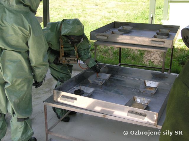 Výcvik s toxickými chemickými látkami