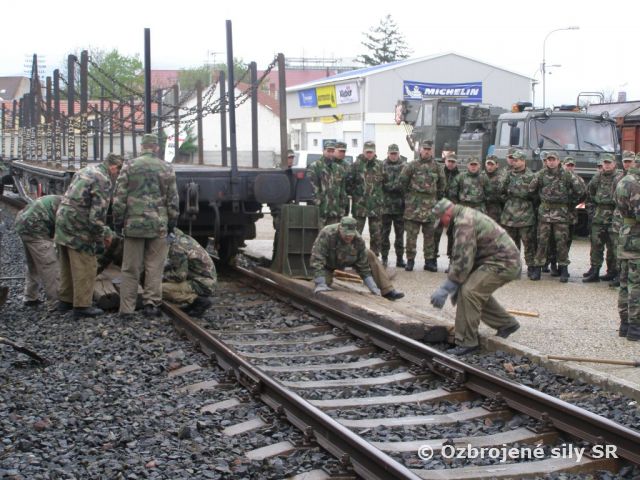 Výcvik v preprave po železnici