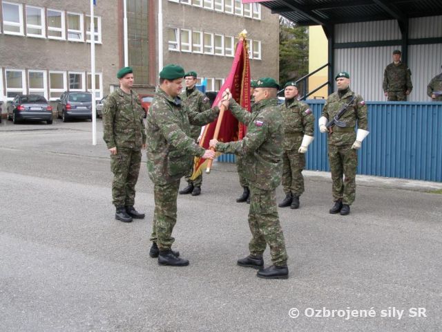 Zmena velenia u 11. mechanizovaného práporu