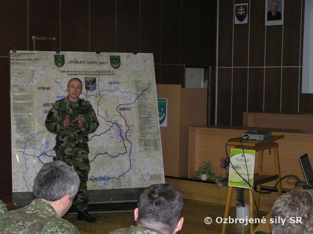 Hlavná plánovacia konferencia k cvičeniu WOKEN LION 2011