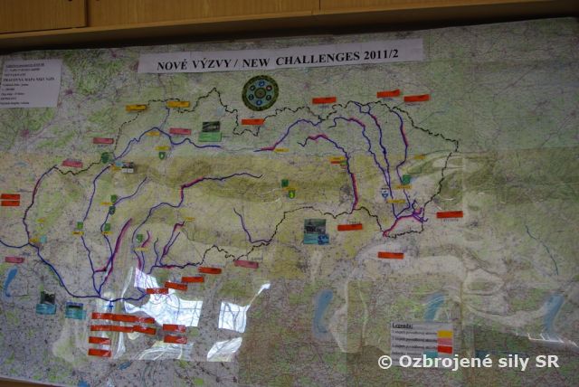 Štábny nácvik pod názvom NOVÉ VÝZVY