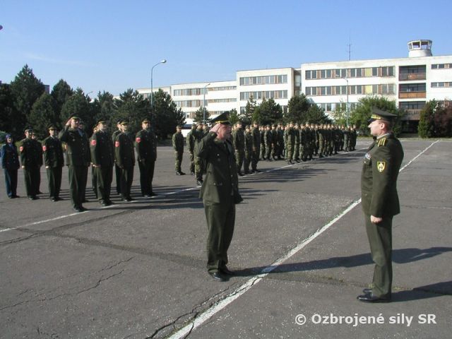 Slávnostný nástup VePBA