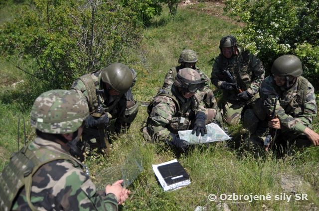 Kontrola zladenosti roty u 12. mechanizovaného práporu