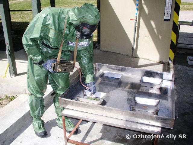 Výcvik chemikov v Zemianskych Kostoľanoch