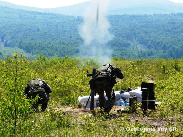 Súťaž o najlepšieho delostrelca pozemných síl OS SR