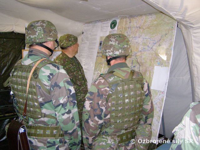 Levický prápor na certifikačnom cvičení WOKEN LION