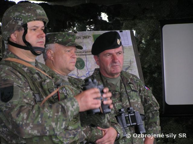 Bojové streľby v priebehu operácie WOKEN LION