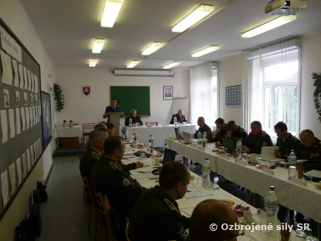 Vojenská rada veliteľa SVaP na Základni mobilných KIS