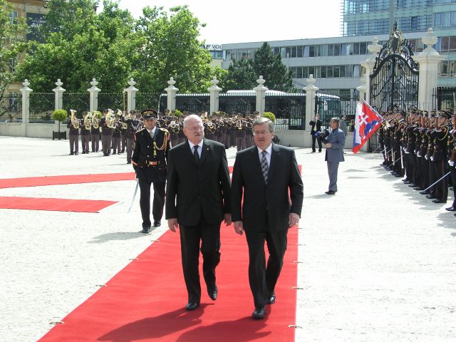 Poľský prezident navštívil Slovenskú republiku