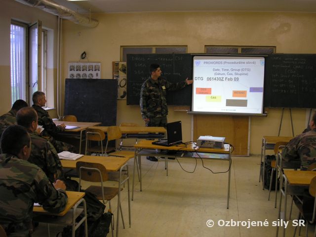 Výcvik jednotky UNFICYP - rotácia september 2011