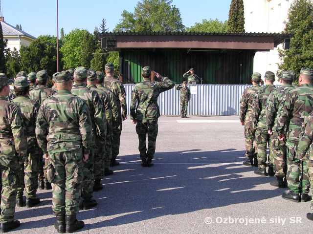 Slávnostné odovzdanie funkcie veliteľa - avízo