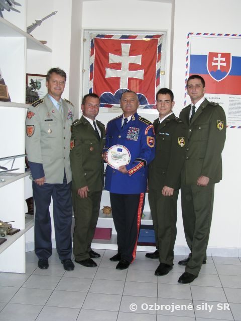 NVK PSR prijal troch príslušníkov čestnej stráže