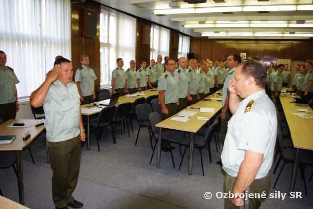 Veliteľská príprava  pozemných síl 
