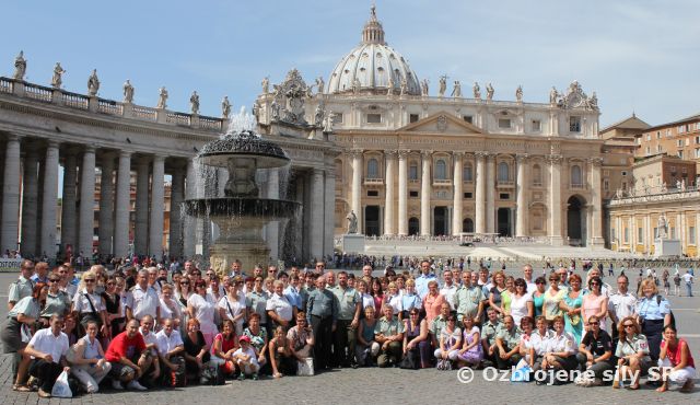 Vojenská púť do Ríma 