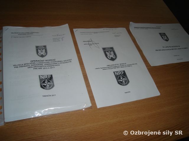 Samostatný štábny nácvik na VSLPS