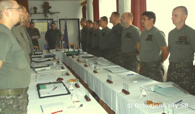Septembrová porada veliteľa 2.mechanizovanej brigády